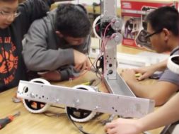 Teaching-Tech-Robotics-Team-Competition-with-Kalani-High-School-attachment